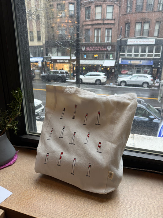 Bollards of the World: Tote Bag