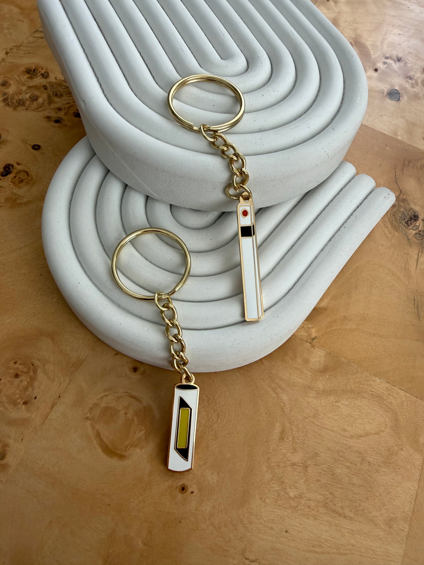 Bollards of the World: Sweden Keychain