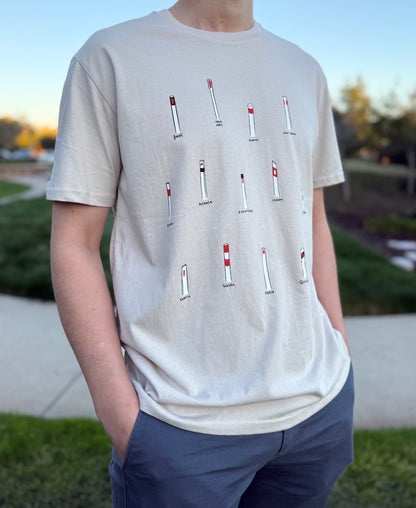 Bollards of the World: T-shirt